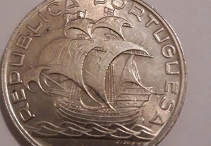 Moeda de prata de 10 escudos de 1954