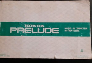 Manual Honda Prelude