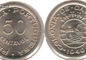 Cabo Verde - 50 Centavos 1949 - soberba