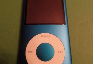 Ipod Nano 16gb Azul, com avaria na bateria (V66)