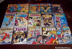 15 revistas Novos Titas, Abril, BD anos 80