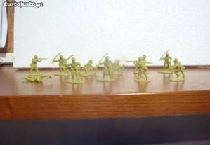 bonecos, soldados do exercito miniatura