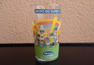 Copo vintage publicitário Mimosa Grupo do Super X