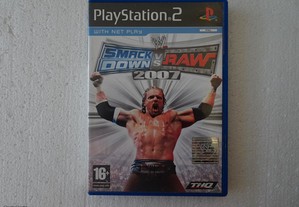 Jogo Playstation 2 - Smack Down VS Raw 2007