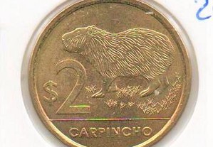 Uruguai - 2 Pesos 2011 - soberba
