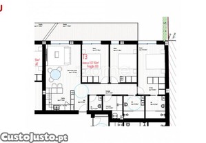 Apartamento T3 C/ Varanda, Freamunde, Paços De...