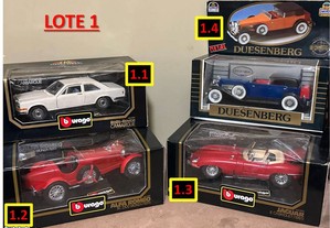 Miniaturas Automóveis (modelos vintage - raros)