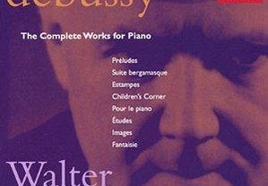 Debussy - Walter Gieseking "The Complete Works For Piano"4 CDs