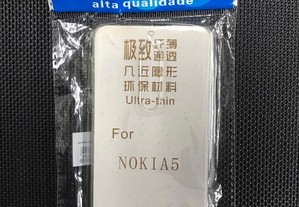 Capa de silicone transparente para Nokia 5