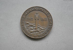 Medalha em bronze do 1º Centenário Museu Marinha