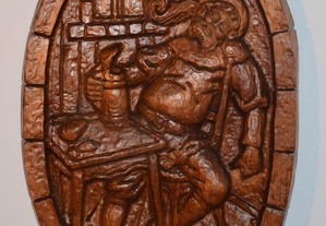 Quadro Taberna- Esculpido em madeira