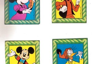 Coleção completa de calendários sobre Walt Disney 1986