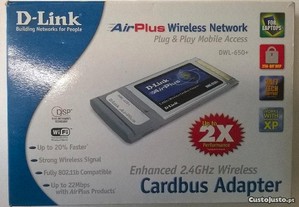Placa wifi PCMCIA da D-Link