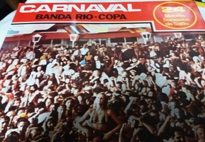 Disco vinil LP Carnaval banda rio copa impecavel