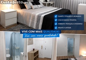 Quarto suite (WC privativo) - Braga