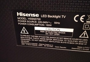 Várias Placas TV Hisense Model: H55N5700