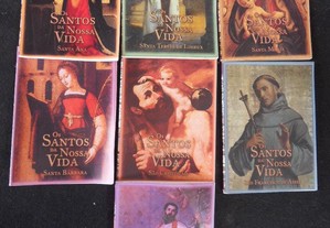 Coleção de Livros Os santos da Nossa Vida