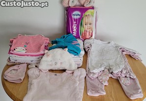 Vrias peas de roupa da nossa Netinha de ( 0 a 2 anos )