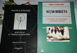 Obras de Américo A. Lindeza Diogo e John Andrade