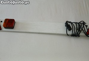 Placa de sinalização para atrelado e reboque