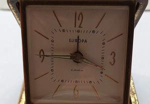 Relógio Despertador Antigo Corda EUROPA