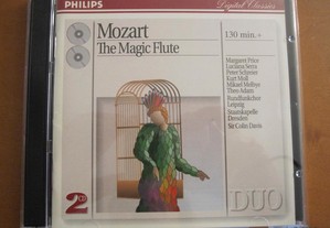 CD Duplo de Mozart The Magic Flute Esgotado