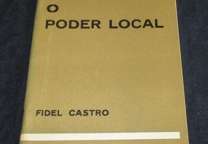 Livro Sobre o poder local Fidel Castro