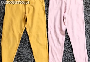 Conjunto 2 Leggins Menina 5-6 Anos