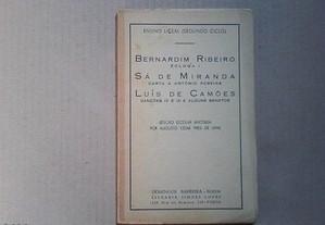 Écloga I ; Carta a António Pereira ; Canções IV e IX e alguns sonetos