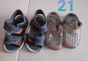 Pack sandálias 21