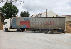 Semi reboque schmitz lona