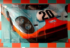 Automobilia Clássicos Le Mans Posters em Tecido 150x90cms