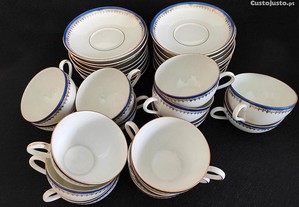 Conjunto de chá, porcelana fina alemã Bavaria