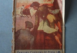 Programa de tourada Bullfight Plaza de Toros de Valencia 1941