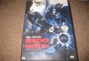 DVD "Medo de Morte" com Paul Walker