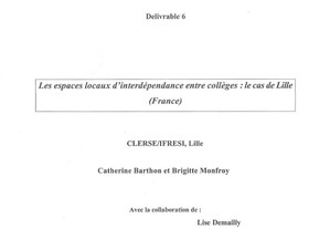 Les Espaces Locaux d Interdependance entre Collèges: Le Cas de Lille (France)