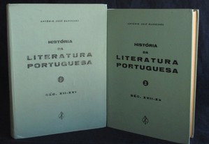 Livros História da Literatura Portuguesa XII a XX António José Barreiros