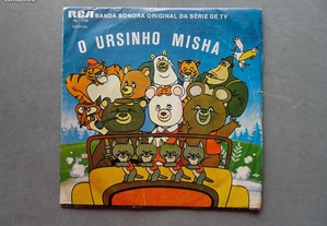 Disco vinil single infantil - O Ursinho Misha