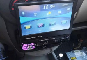 AutoRádio MP5 Retrátil Touch 1Din Universal NOVO