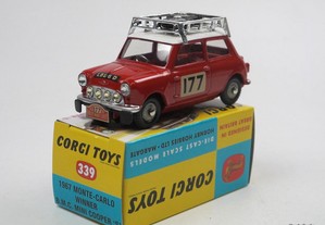 BMC Morris Mini Cooper S mk1 - winner Monte Carlo 1967 - esc.1/43 - Novo