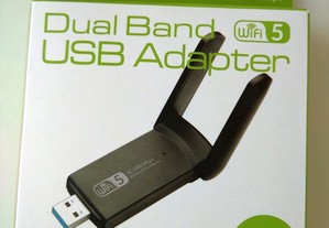 Adaptador Wifi Dual Band USB AC1300 (novo)