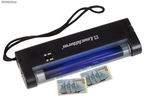 Lâmpada ultravioleta portátil para visualizar bandas de selos. (4 watts)(Ler descritivo)