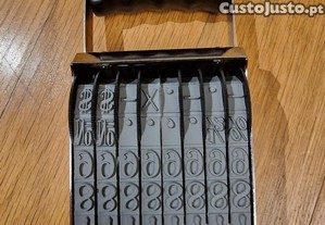Numerador 8 Rodas 15mm - Tamanho Grande