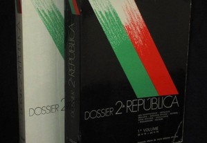 Livros Dossier 2ª República 2 volumes Afrodite