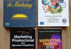Livros de Marketing / Comunicação (portes grátis)