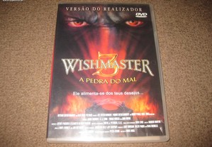 DVD "Wishmaster 3: A Pedra do Mal" com Jason Connery