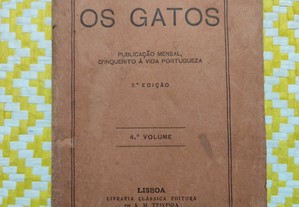 OS GATOS - 4 vol. - Fialho D'Almeida