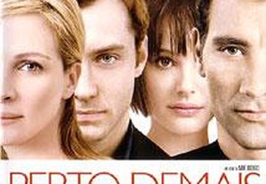 DVD Perto Demais ENTREGA JÁ Closer Filme LegdsPORT Clive Owen Natalie Portman Jude Law