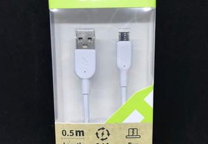 Cabo carregador Micro USB - Fast Charging - 50cm