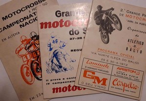 Antigos regulamentos de provas de Motocross